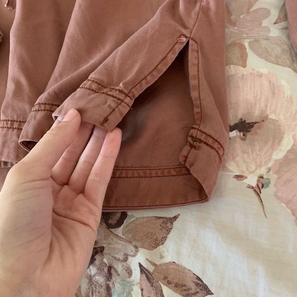 MOVED〰️ FP Rust Lace Up Top - Picture 5 of 6